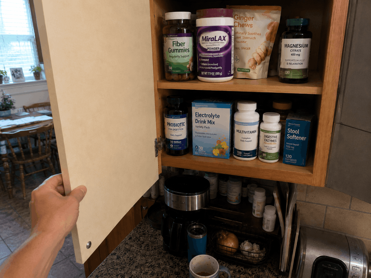 Before Long, My Kitchen Looked Like A GLP‑1 Supply Closet.