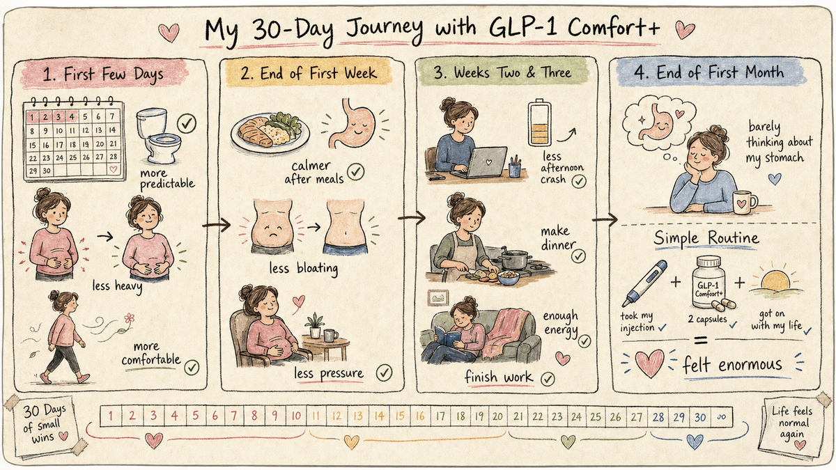 The First Month Felt Like Getting My Routine Back.